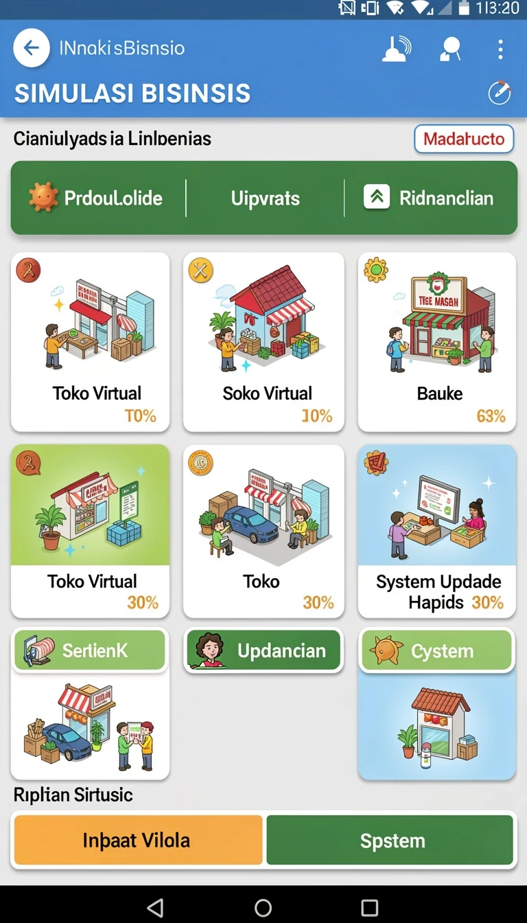 gems365 - Tampilan antarmuka yang menarik dan mudah dinavigasi.