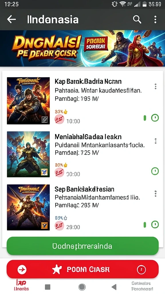 mantra55 - Tampilan antarmuka yang intuitif dan menarik.