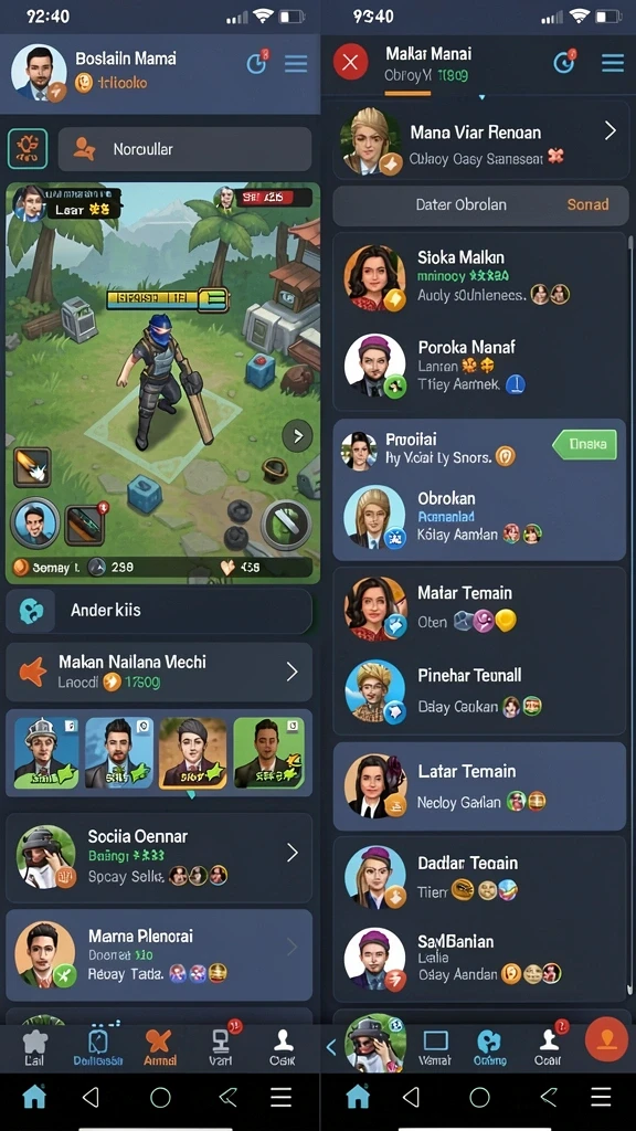 naga11 - Mode multiplayer yang memungkinkan kerjasama antar pemain.
