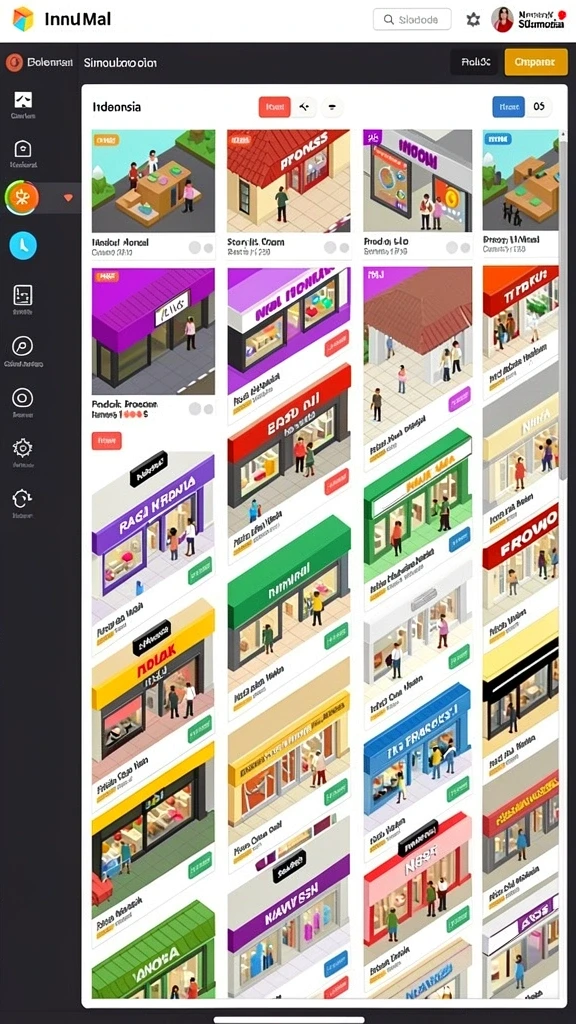 rejekigames - Tampilan antarmuka yang user-friendly dan mudah dinavigasi.
