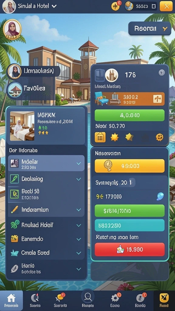 rpvip8 - Screenshot menunjukkan interaksi pemain di dalam guild.