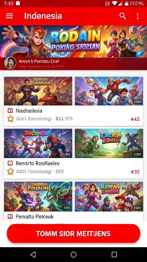 vipwin88 - Antarmuka pengguna yang menarik dan mudah digunakan.