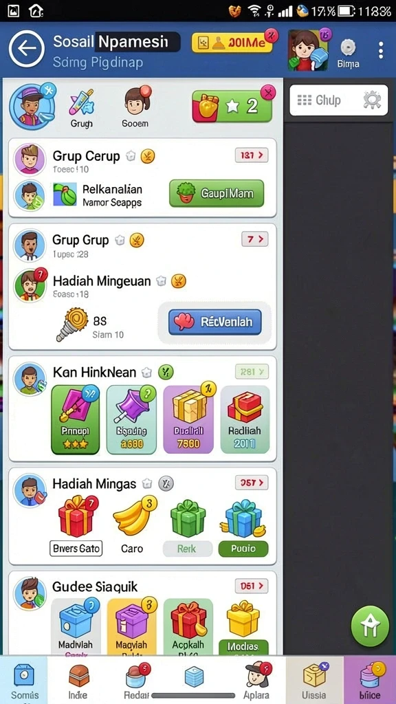 watitoto - Screenshot menunjukkan pemandangan bawah laut yang indah.